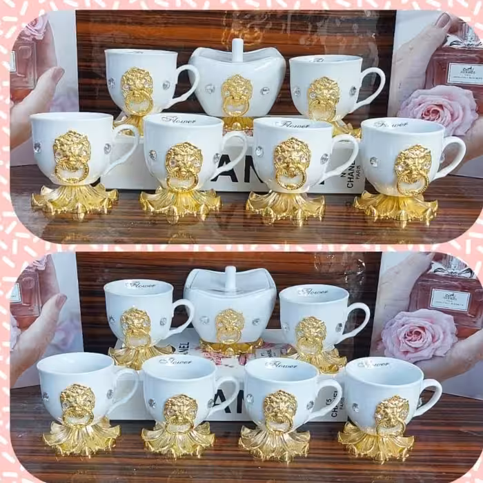 ست چای خوری 7 پارچه فلز با کیفیت بالا