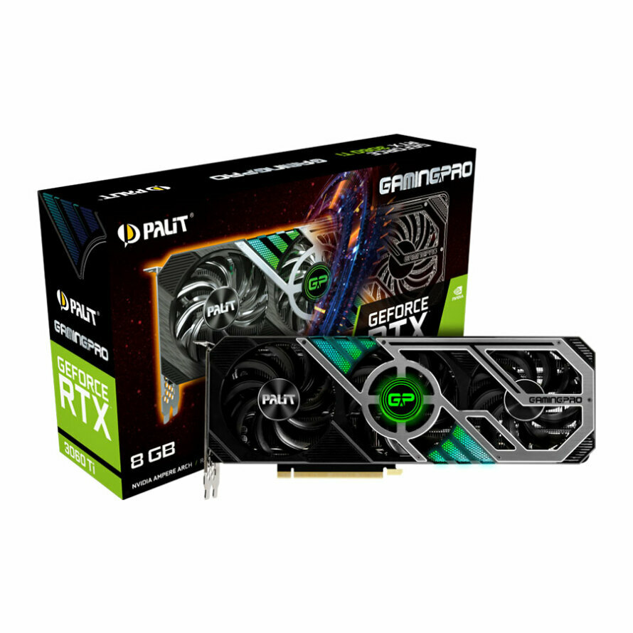 کارت گرافیک پلیت GeForce RTX 3060 Ti GamingPro 8GB