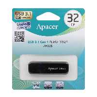 فلش 32GB Apacer AH355 USB3.1 با گارانتی مادام العمر