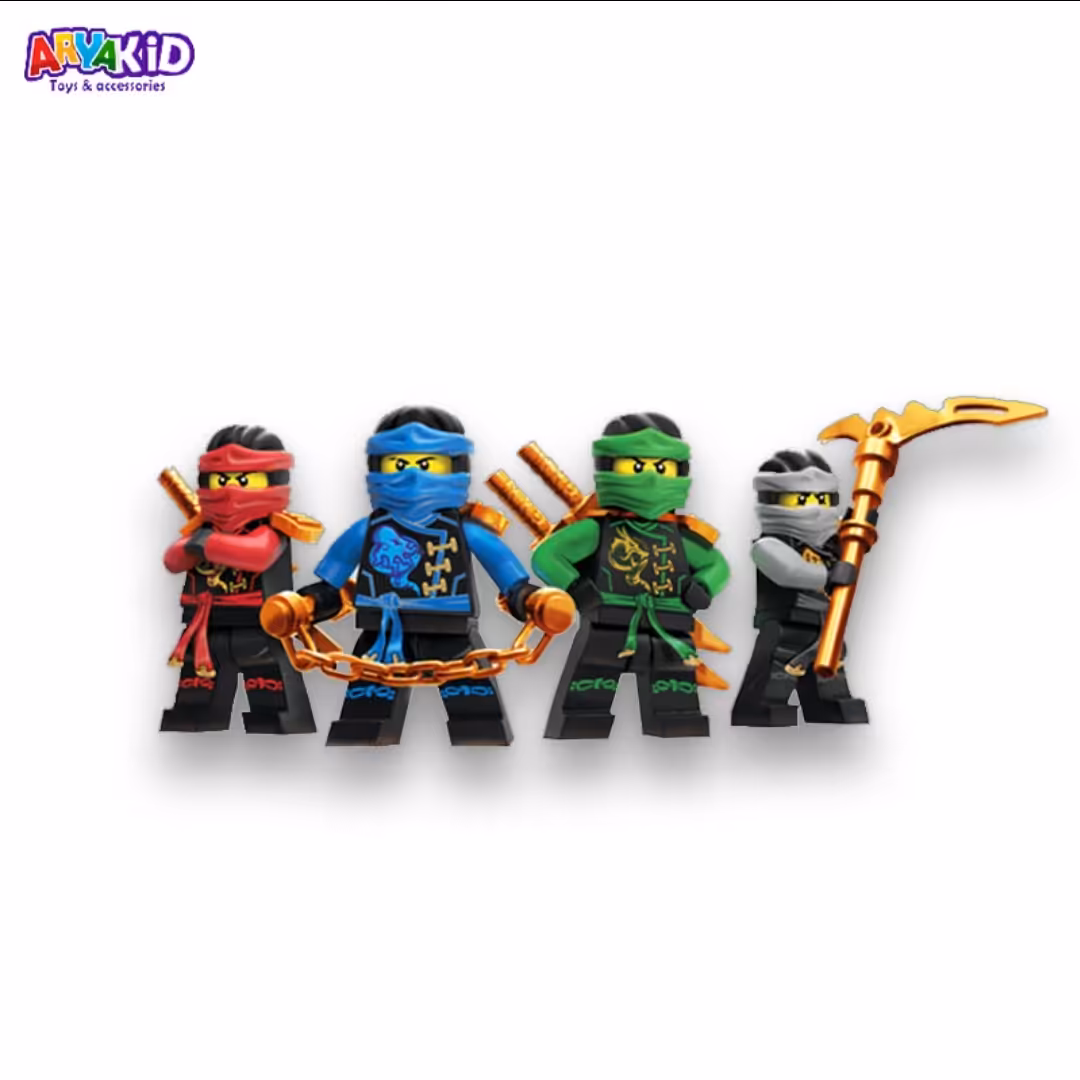 لگو فیگور نینجا موتورسوار تکی  (6طرح) 