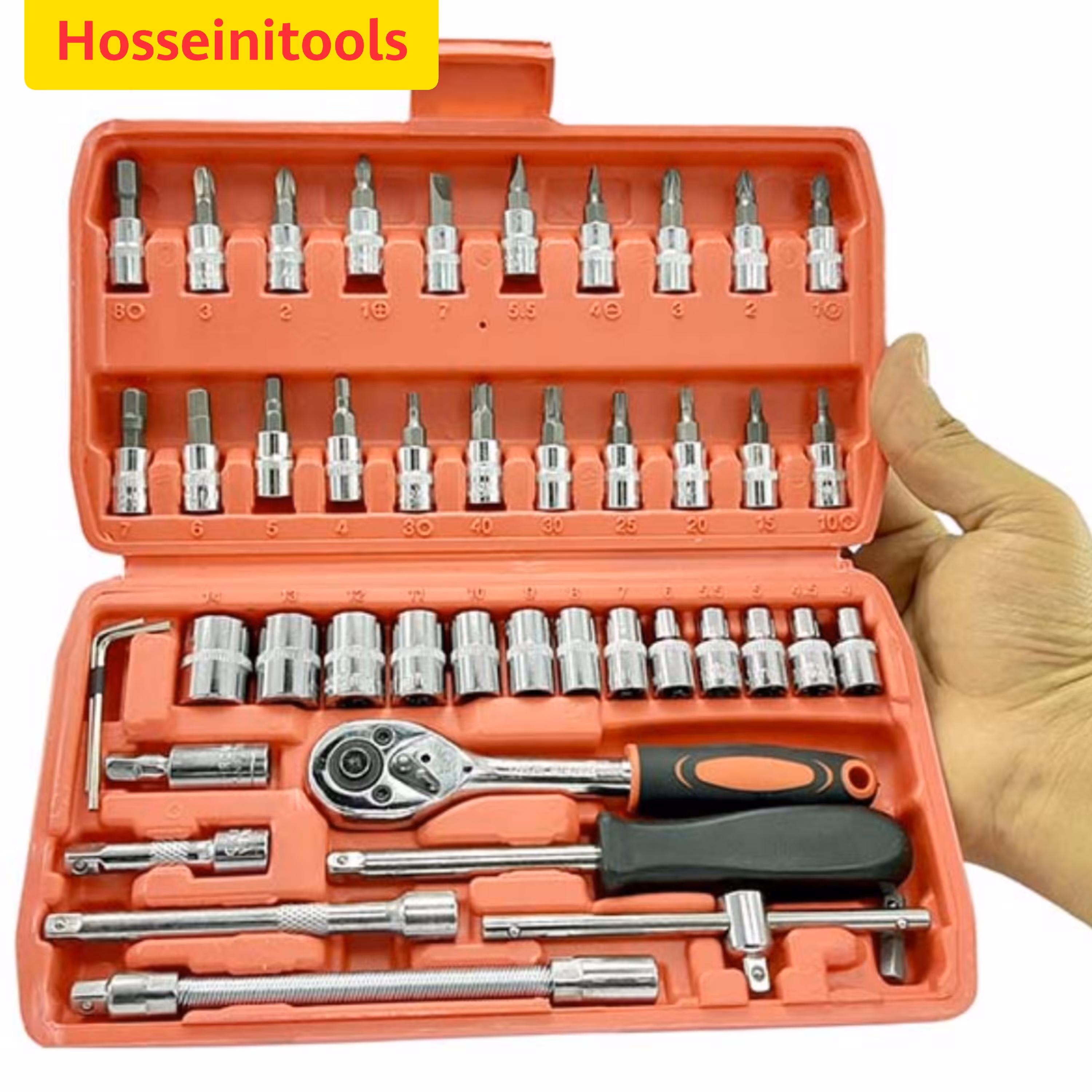 جعبه بکس 46پارچه مناسب کار سبک و منزل