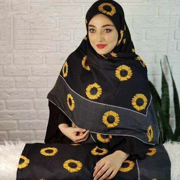 روسری نخی نگینی تابستانه کد 0169