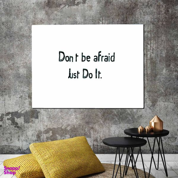 تابلو شاسی بکلیت طرح جمله انگیزشی نترس و انجام بده مدل SH-s2220