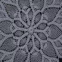 رومیزی گرد ابریشمی قطر27 سانت