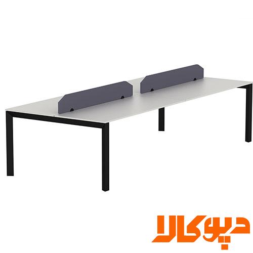 میز کارشناسی 4 نفره با دیوایدر RK324