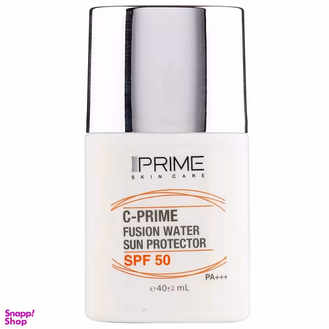 فلوئید ضد آفتاب پریم مدل C-Prime Fusion Water SPF 50 حجم 40 میلی لیتر