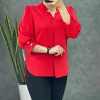شومیز الیزه اعلا یقه دلبر رنگ بندی در سه سایز از 38 تا 46 ارسال رایگان 