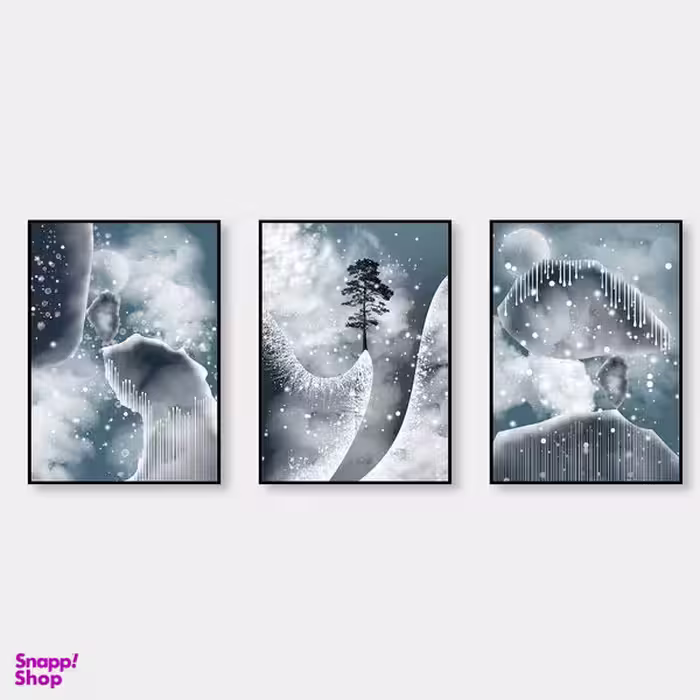 تابلو طرح طبیعت کد2267 مجموعه سه عددی