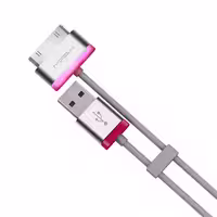 مایپو - کابل USB برای محصولات اپل با درگاه 30 پین - صورتی - Hiapple.ir