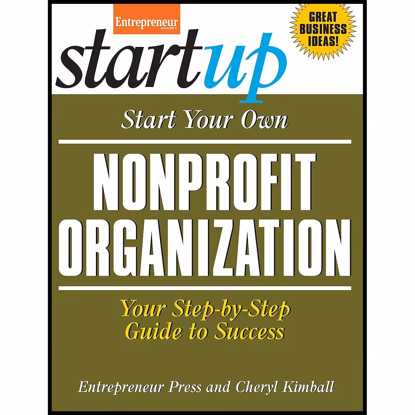 کتاب زبان اصلی Start Your Own Nonprofit Organization انتشارات Entrepreneur Press