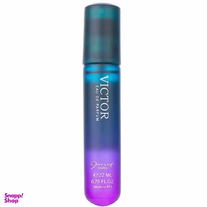 عطر جیبی مردانه ژک ساف (Jacsaf) مدل Victor حجم 22 میلی‌لیتر بسته 6 عددی