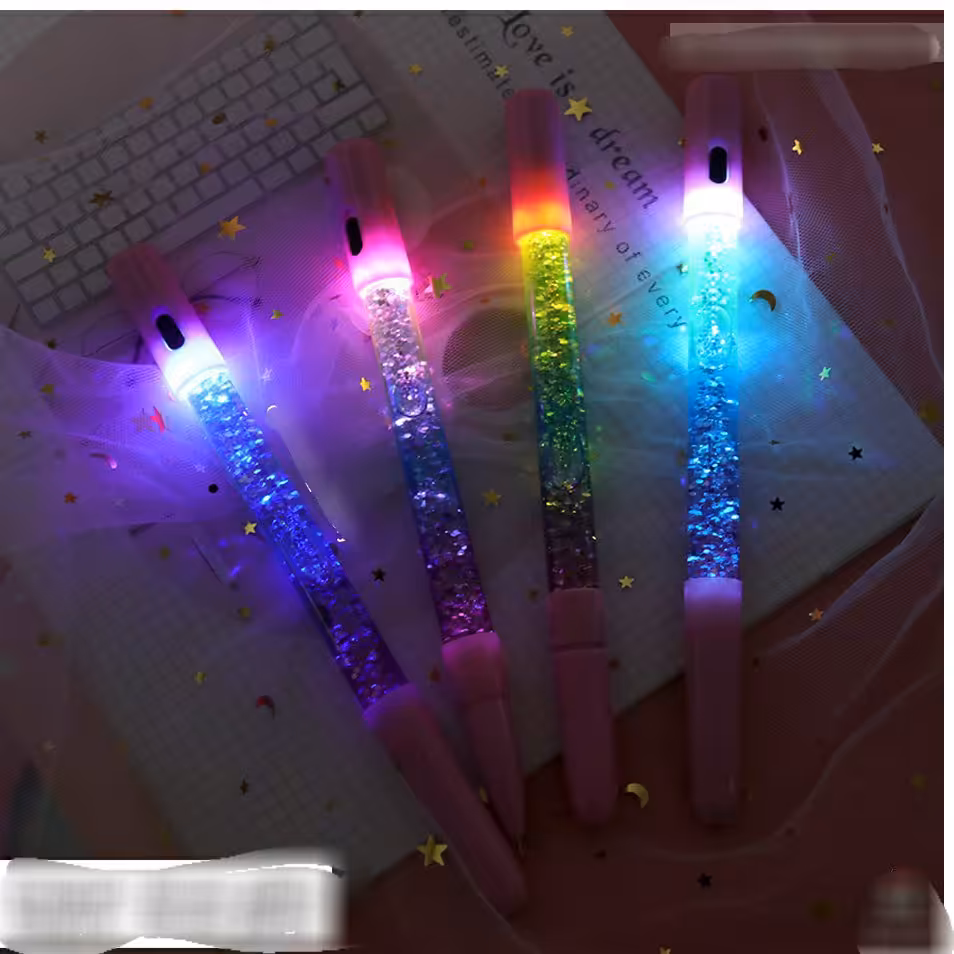 روان نویس آکواریومی چراغ دار رنگین کمانی