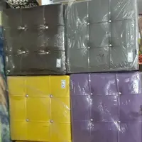 پاف چرمی تک نفره