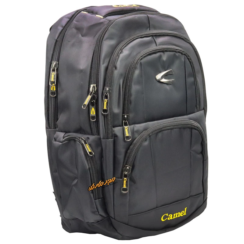 کوله پشتی متوسط مشکی کمل CAMEL