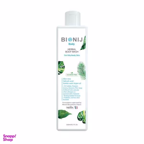 شامپو بدن بیونیج (Bionij) مدل Oily Skin حجم 250 میلی لیتر
