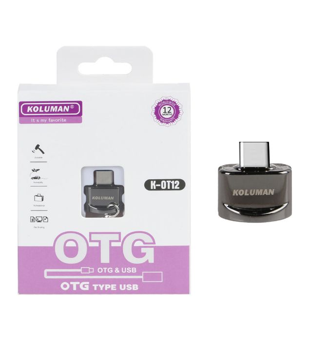 تبدیل OTG Type C کلومن مدل K-OT12