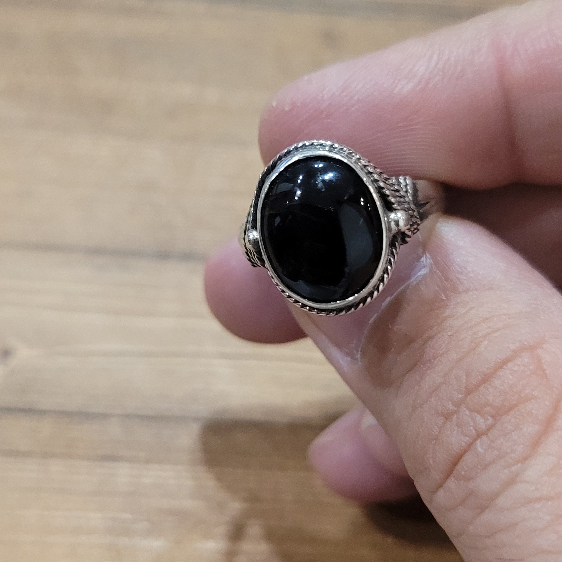 انگشتر نقره مردانه عقیق کم اجرت