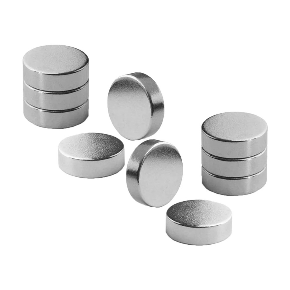 آهن ربا نئودیمیوم دیسک 8X3 mm بسته 10 عددی- قوی با جذب بالا