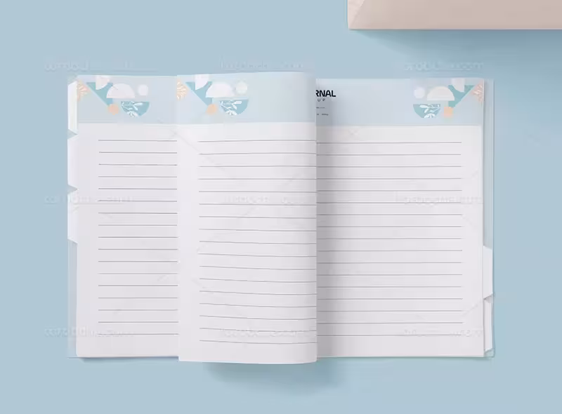 طرح موکاپ دفتر لایه باز | گرافیک با طعم تربچه