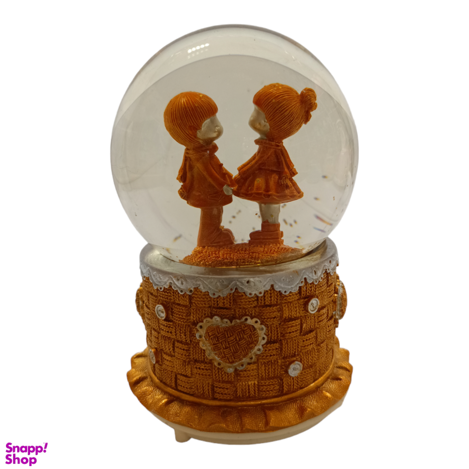 گوی مزیکال فانتزی طرح دختر و پسر زمستان