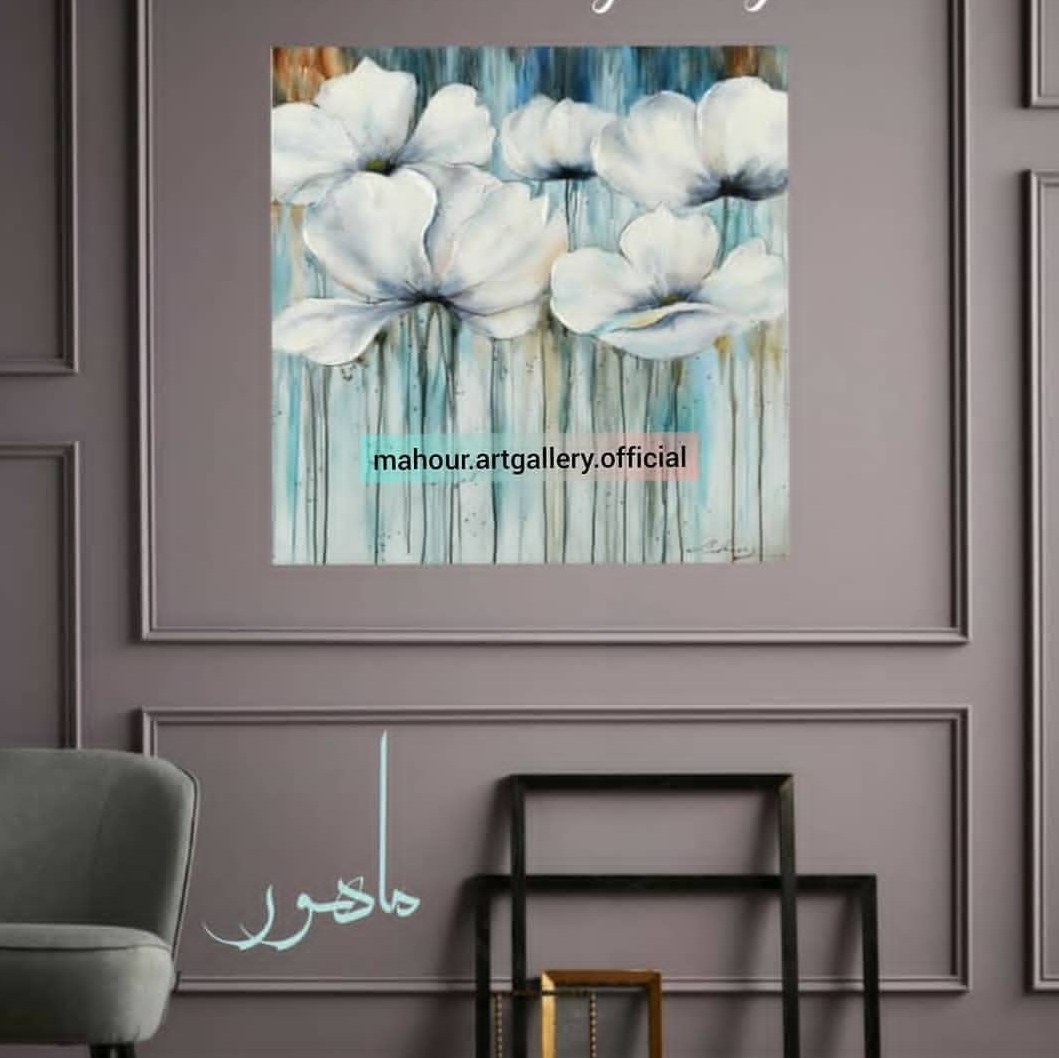تابلو  گل دکوراتیو