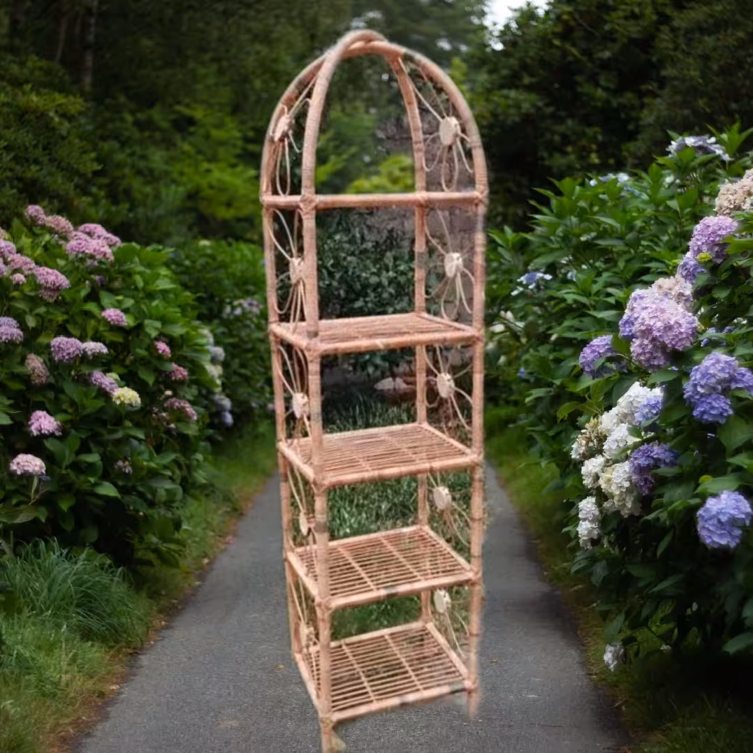 شلف استند حصیری سنتی تیناسادات شاپ 5ط عرض 40 عمق 30در ارتفاع 165 تضمین کیفی(ارسال بصورت پسکرایه  با باربری یا تیپاکس)