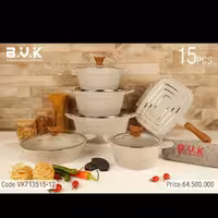 سرویس قابلمه 15 پارچه b.v.k(ارسال رایگان)