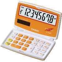 ماشین حساب جیبی کاسیو مدل اس ال 100 وی سی