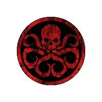 استیکر لپ تاپ طرح Red Skull Marvel کد STL1016