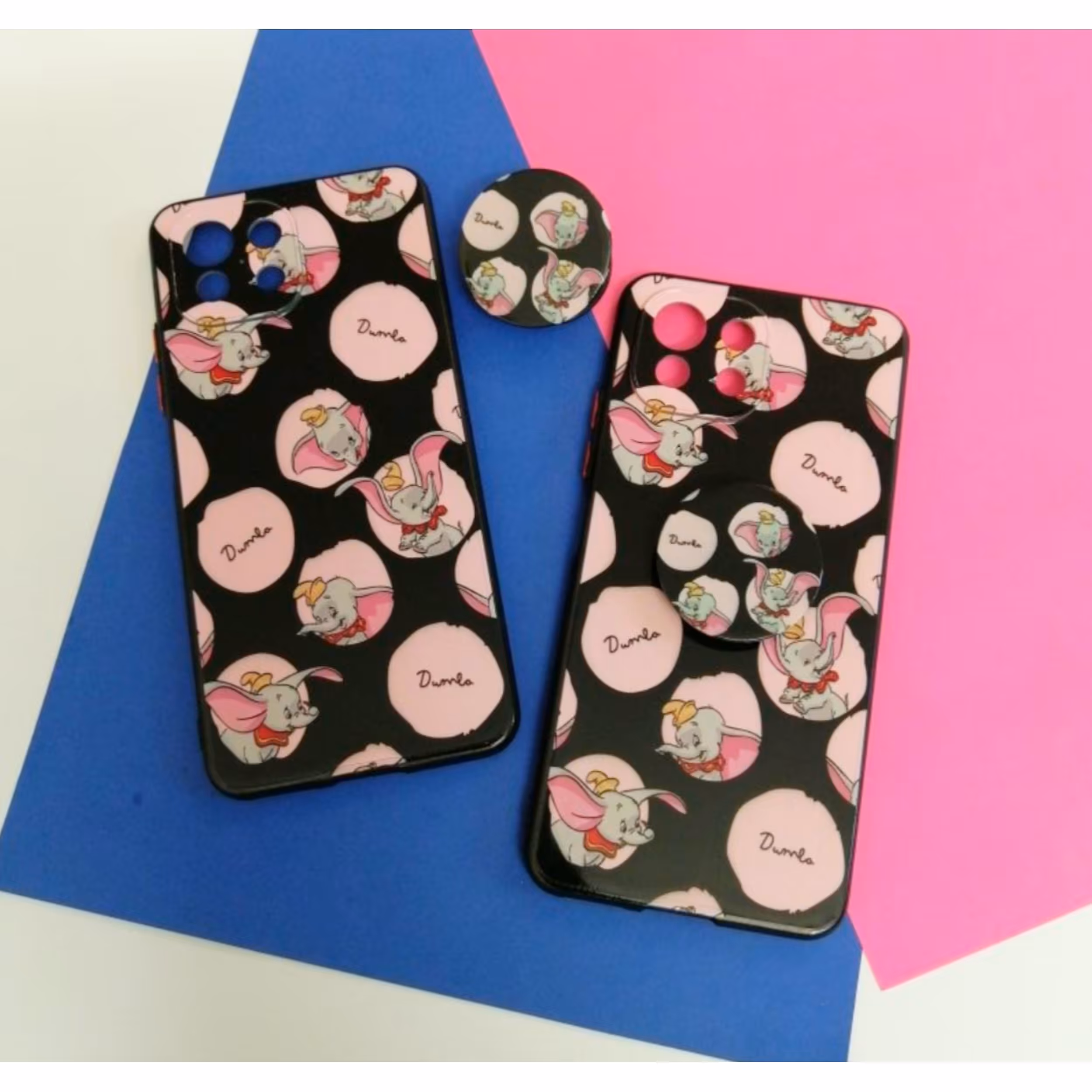 کاور و قاب موبایل مدل Dumbo Pop مناسب برای گوشی موبایل شیائومی Mi 11 Lite به همراه پایه نگهدارنده