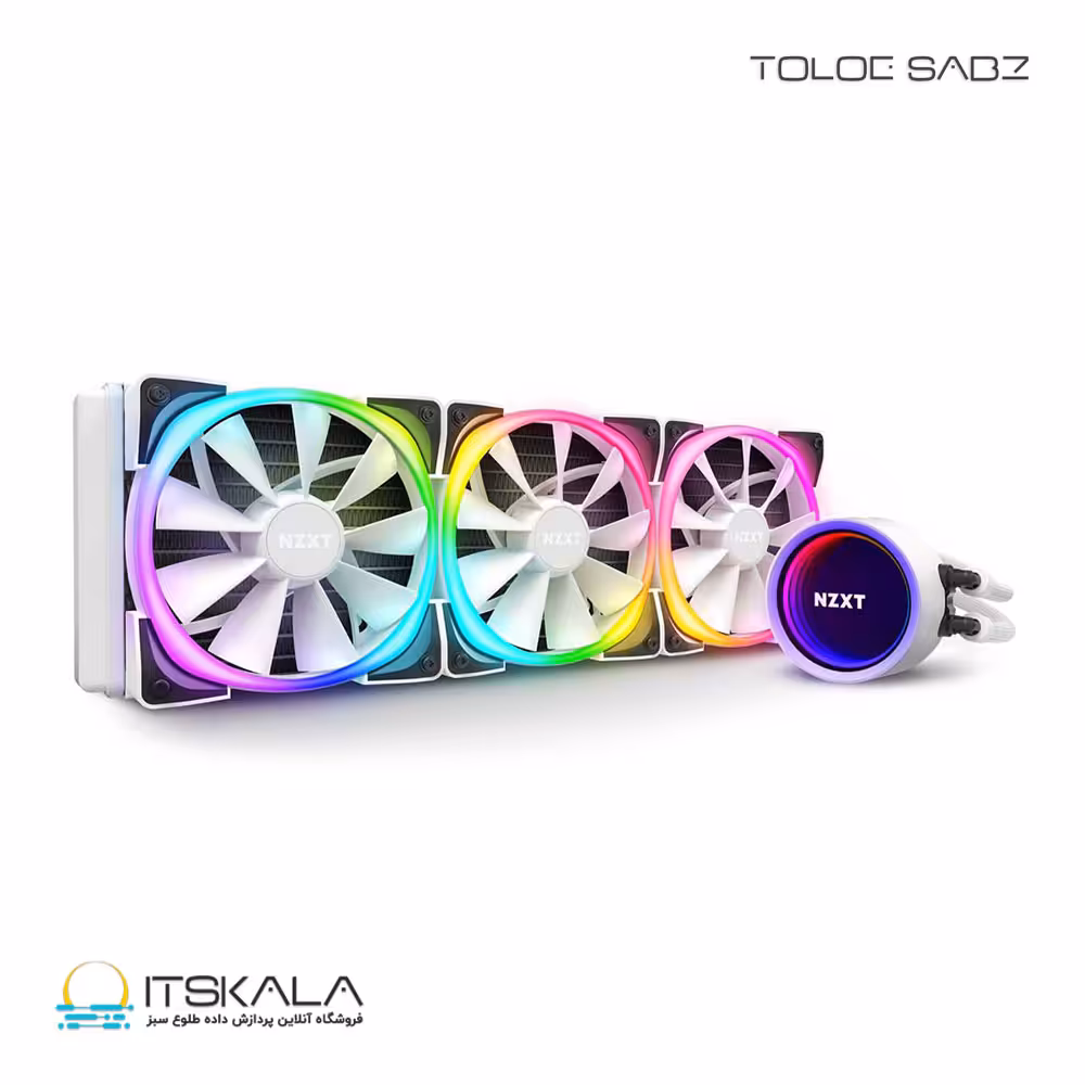 قیمت و خرید فن خنک کننده پردازندهNZXT مدل Kraken X73 360 WHITE | ITSKALA