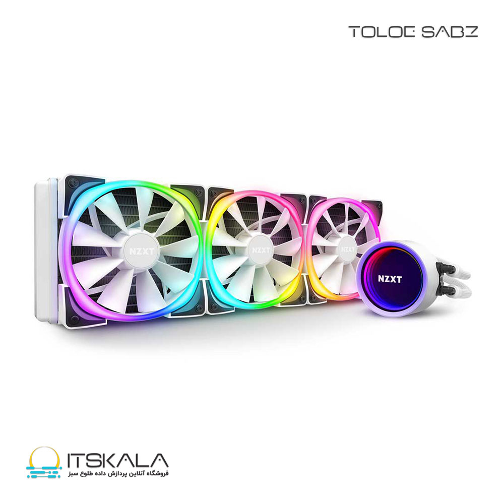 قیمت و خرید فن خنک کننده پردازندهNZXT مدل Kraken X73 360 WHITE | ITSKALA