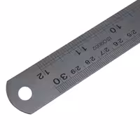 خط کش 30سانت فلزی