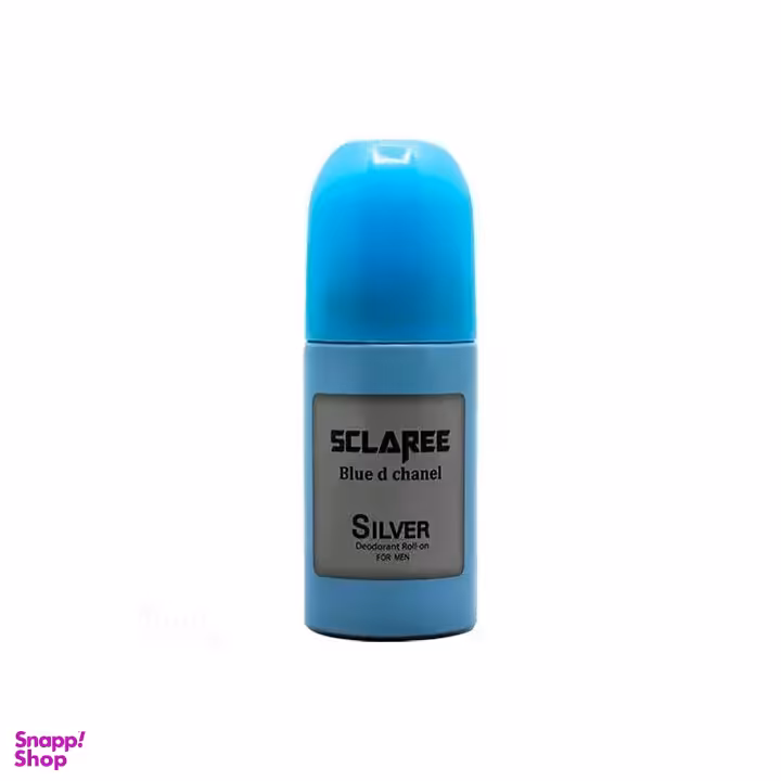 رول ضد تعریق مردانه اسکلاره (Sclaree) مدل Silver حجم 60 میلی‌ لیتر