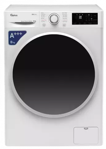 ماشین لباسشویی اتومات 8 کیلوگرم جی پلاس مدل L870W