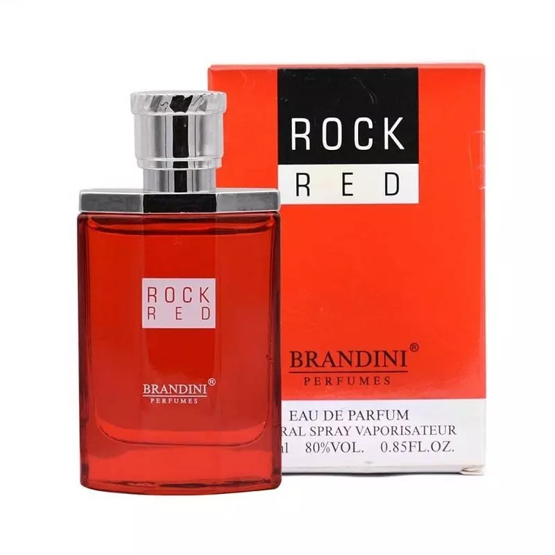 ادو پرفیوم مردانه برندینی مدل Rock Red حجم25mL
