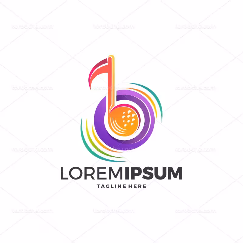 وکتور لوگو موسیقی | گرافیک با طعم تربچه