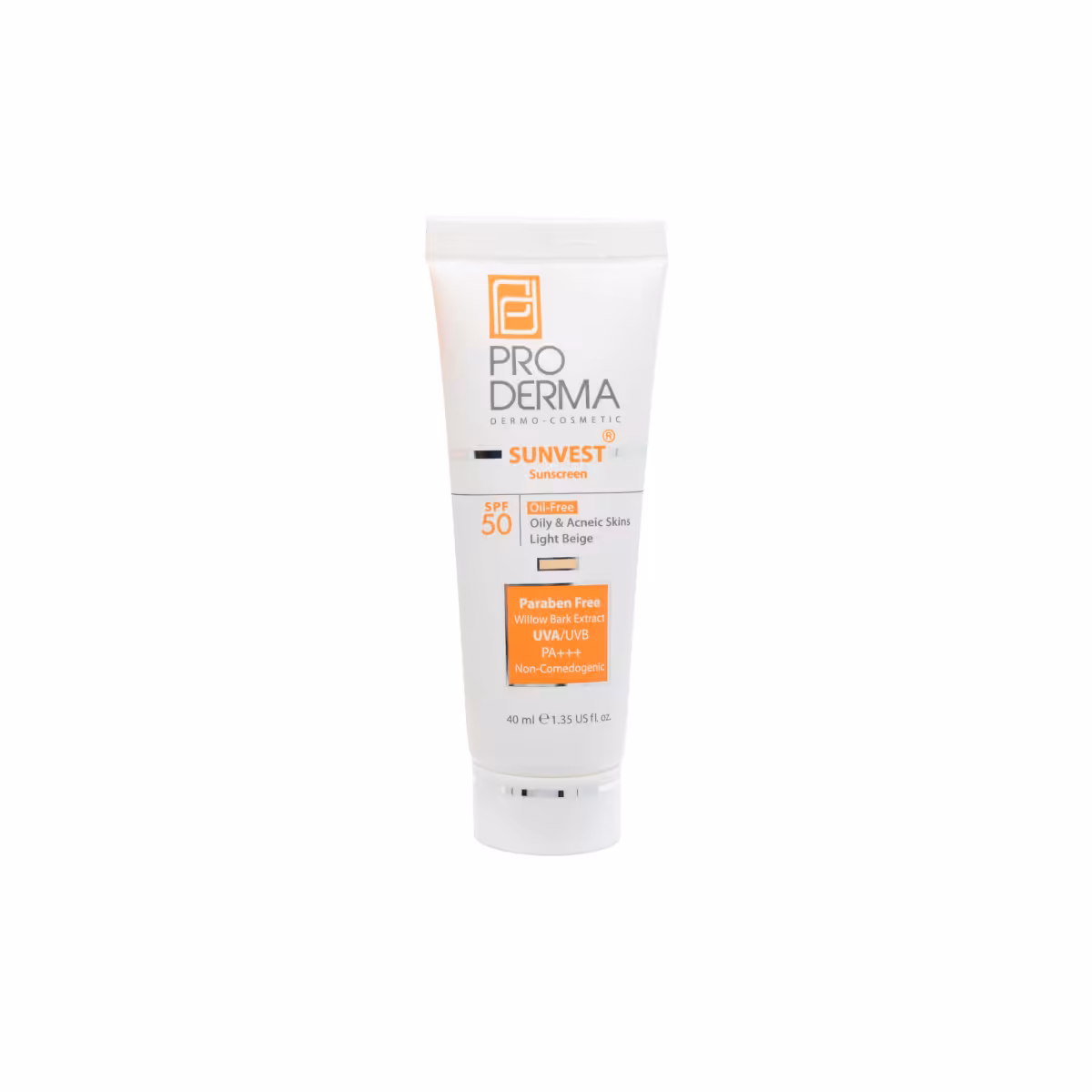 کرم ضدآفتاب پوست چرب و آکنه ای پرودرما (SPF50)
