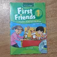 کتاب امریکن فرست فرندز  American First Friends 1 سایز وزیری به همراه کتاب کار  و Qr کد