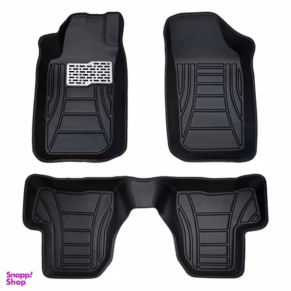 کفپوش سه بعدی خودرو پانیذ مدل پشت نمدی MHLB N مناسب پژو 206