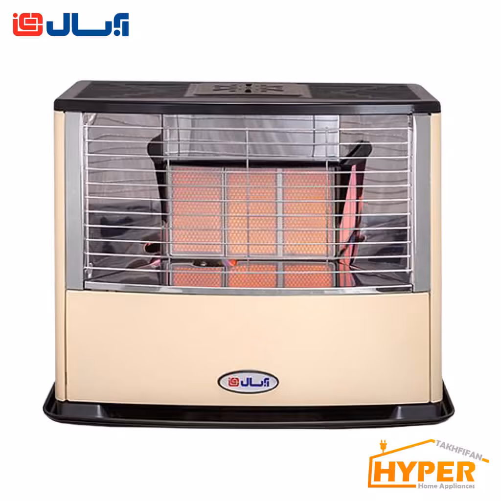 بخاری گازی آبسال 405 هوشمند بدون دودکش