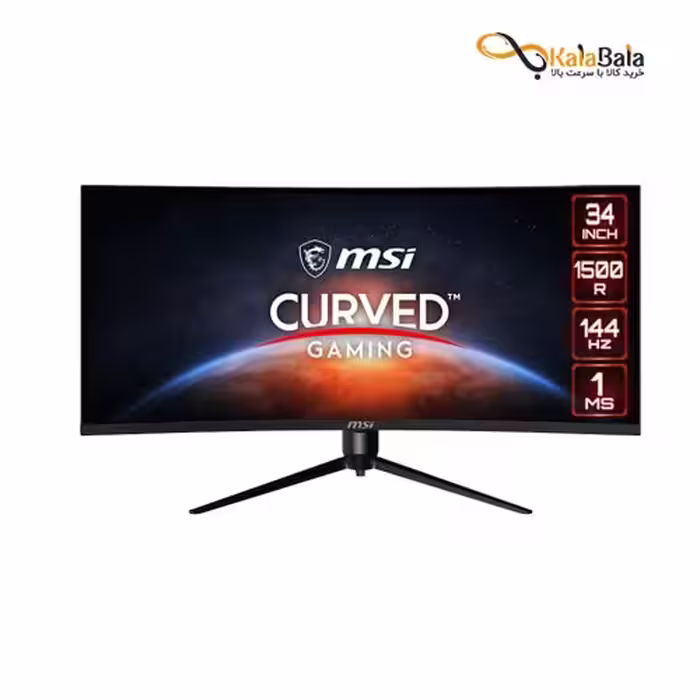 خرید و قیمت مانیتور MSI Optix MAG342CQR UWQHD: مشخصات مانیتور گیمینگ ام اس ای