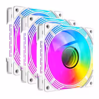 قیمت و خرید فن خنک کننده کیس کامپیوتر گیم مکس مدل KF300R WH 3-in-1 | یاس ارتباط