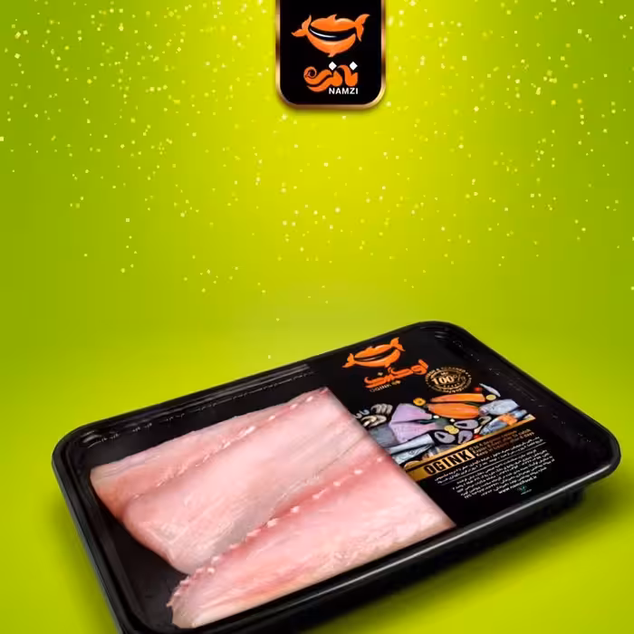 ماهی شیر تازه جنوب 3 کیلوگرمی به صورت فیله و بسته بندی شده بریس فیش