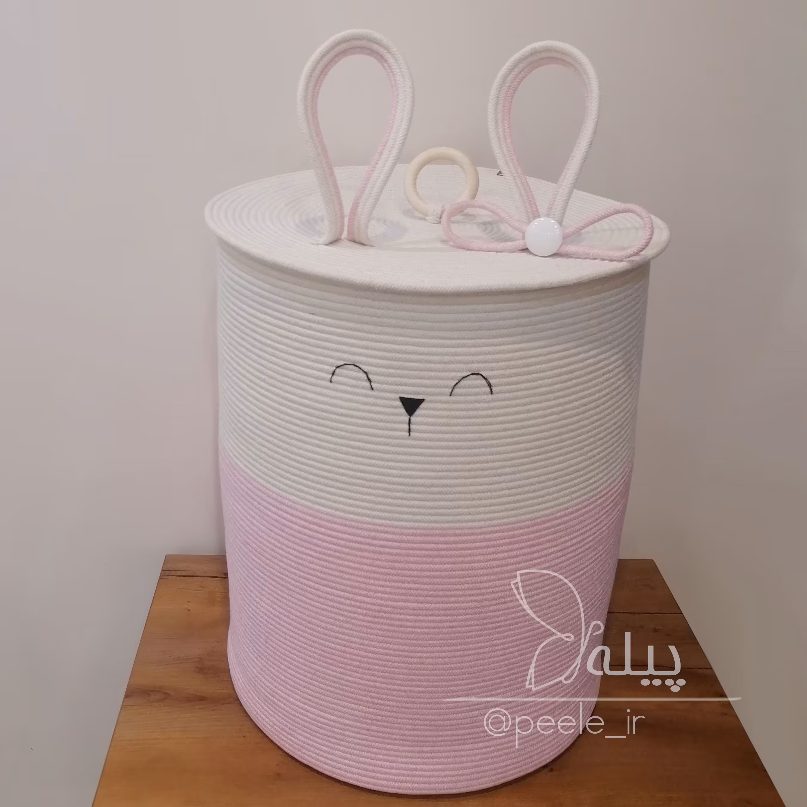 سبد اسباب بازی و لباس قیطان دوزی سیسمونی پیله 