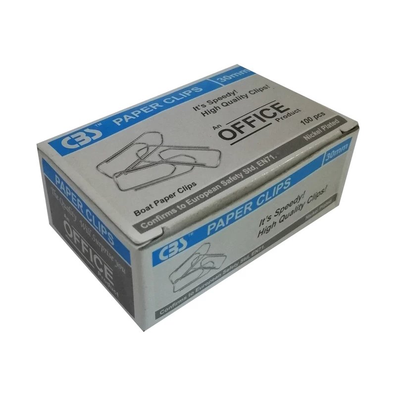 گیره کاغذ سی بی اس کد1132 بسته 100 عددی