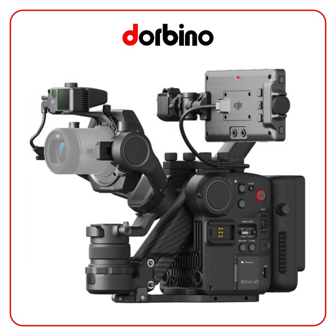 دوربین/گیمبال رونین سینمایی DJI Ronin 4D 4-Axis Cinema Camera 8K Combo Kit - فروشگاه دوربین دوربینو