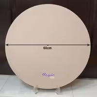 بیس چوبی دایره 60