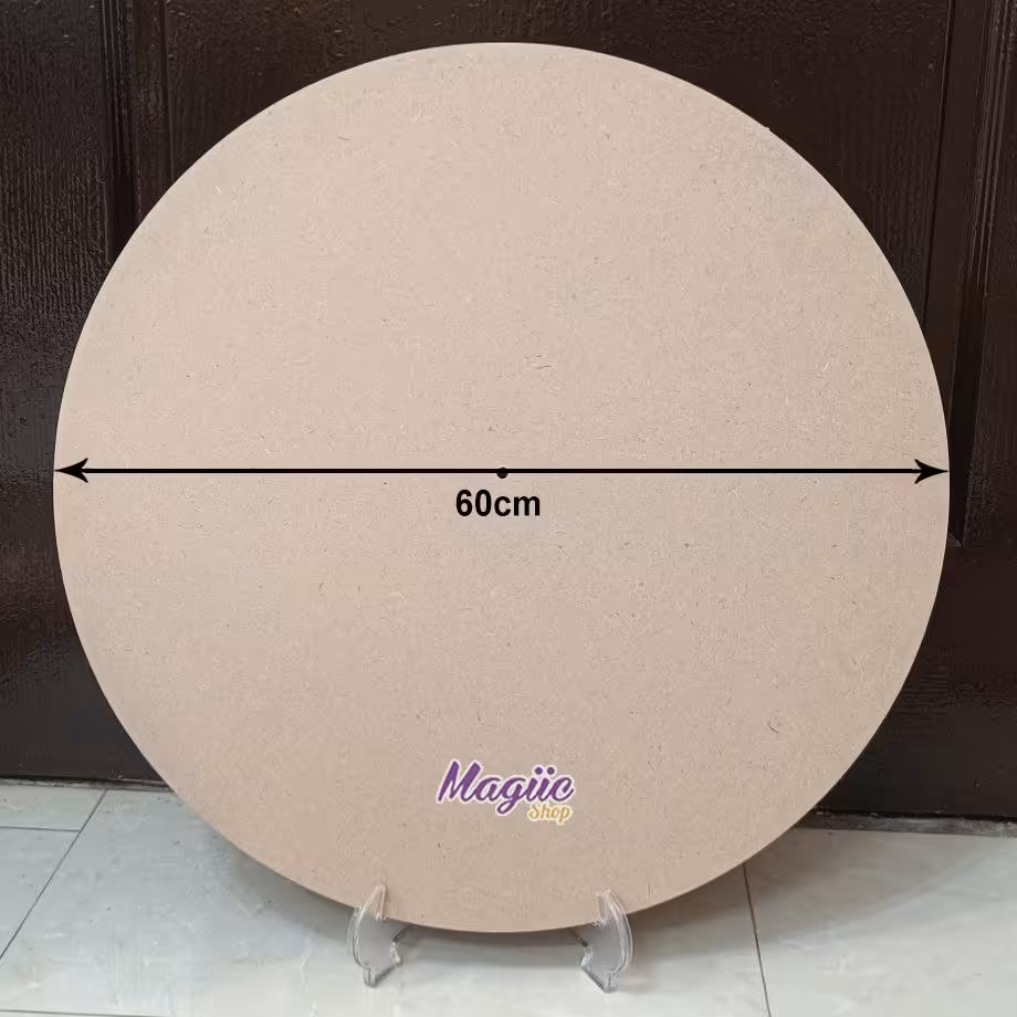 بیس چوبی دایره 60