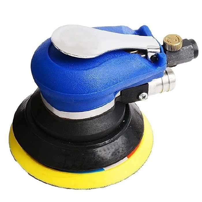 دستگاه سنباده زن بادی پاس مدل اوربیتال با صفحه 12.5 سانتی متری وکیوم دار